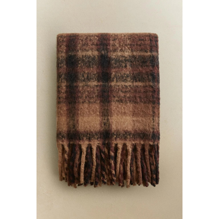 BRUSHED THROW