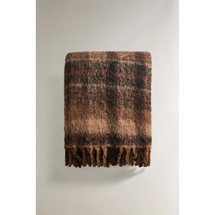 BRUSHED THROW