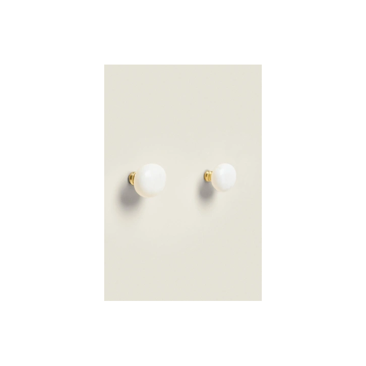 PACK OF OVAL MARBLE DOOR KNOBS (PACK OF 2)