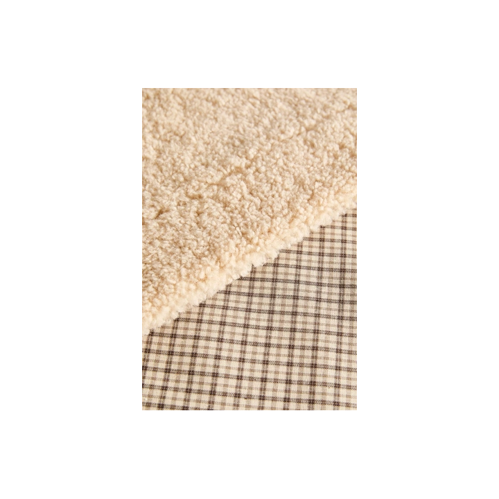 Плед для домашних животных в клеточку