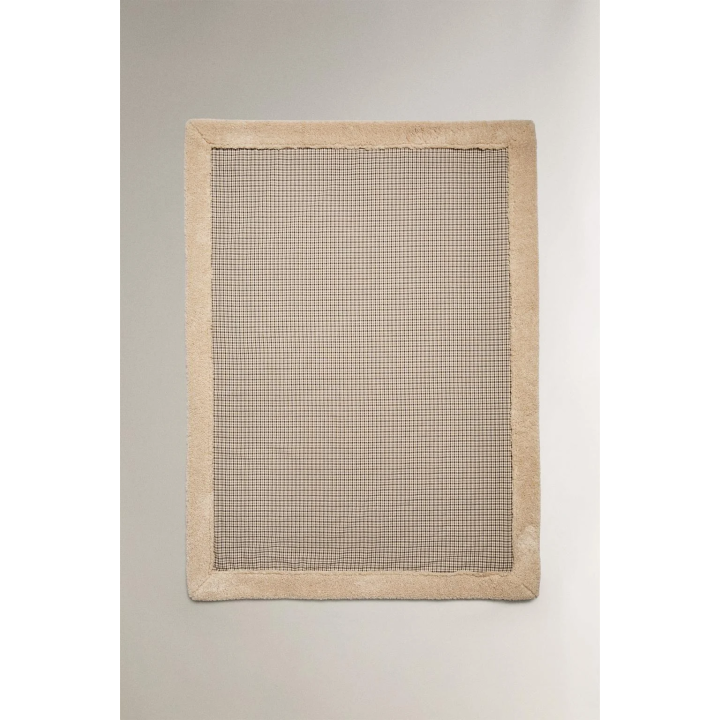 Плед для домашних животных в клеточку