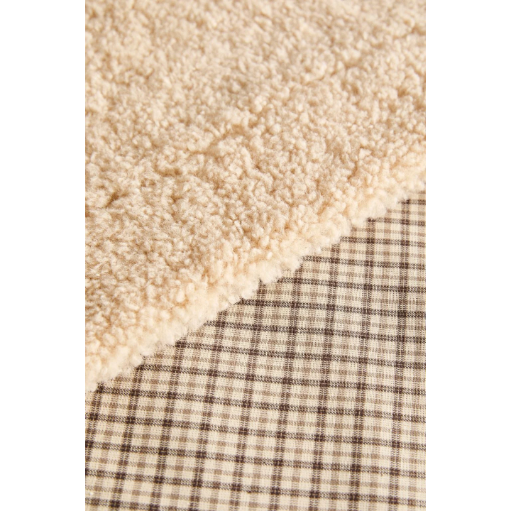 Плед для домашних животных в клеточку