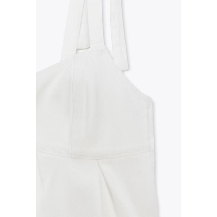 ДЖИНСОВЫЙ ТОП Z1975 НА БРЕТЕЛЯХ