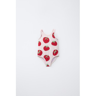 Купальник 2-6 лет помидор