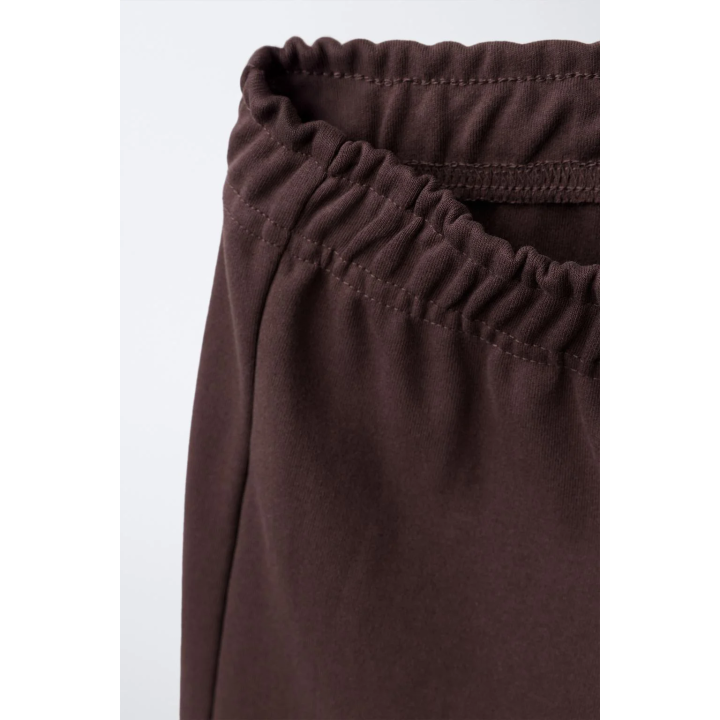 КОМПЛЕКТ ИЗ ТОЛСТОВКИ И БРЮК WIDE LEG ИЗ ТКАНИ ИНТЕРЛОК