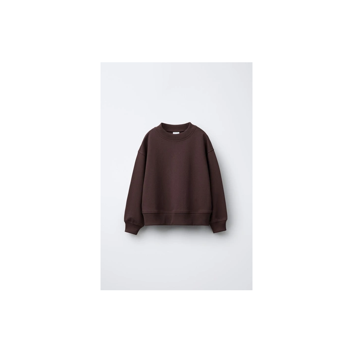 КОМПЛЕКТ ИЗ ТОЛСТОВКИ И БРЮК WIDE LEG ИЗ ТКАНИ ИНТЕРЛОК