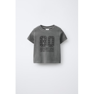 ФУТБОЛКА С ТЕКСТОВЫМ ПРИНТОМ