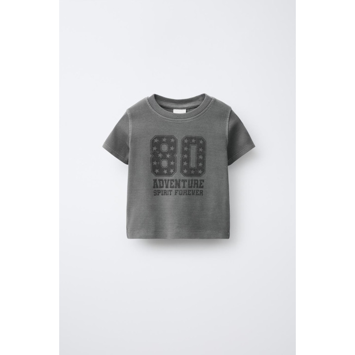 ФУТБОЛКА С ТЕКСТОВЫМ ПРИНТОМ