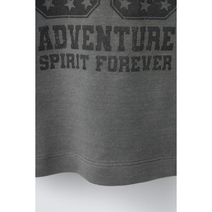 ФУТБОЛКА С ТЕКСТОВЫМ ПРИНТОМ