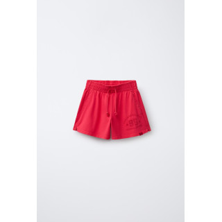 ШОРТЫ-БЕРМУДЫ С ТЕКСТОМ