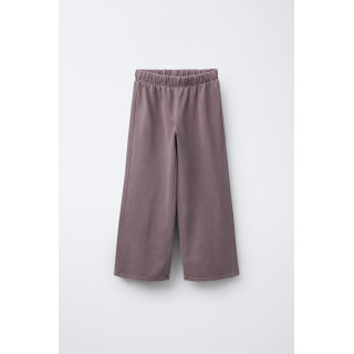 БРЮКИ WIDE LEG С ЭФФЕКТОМ ПОТЕРТОСТИ