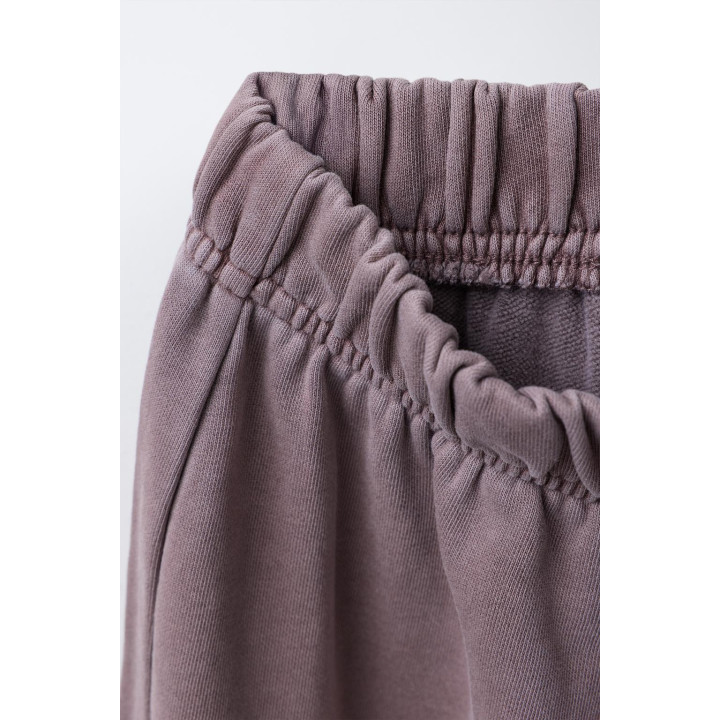 БРЮКИ WIDE LEG С ЭФФЕКТОМ ПОТЕРТОСТИ