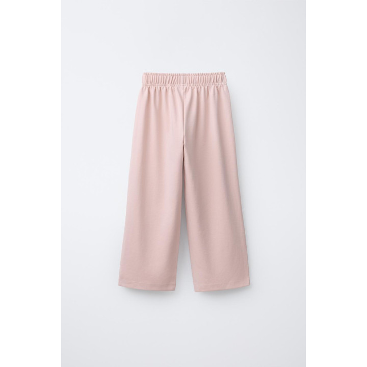 КОМПЛЕКТ ИЗ ТОЛСТОВКИ И БРЮК WIDE LEG ИЗ ФЛИСА, ОДНОТОННЫЙ