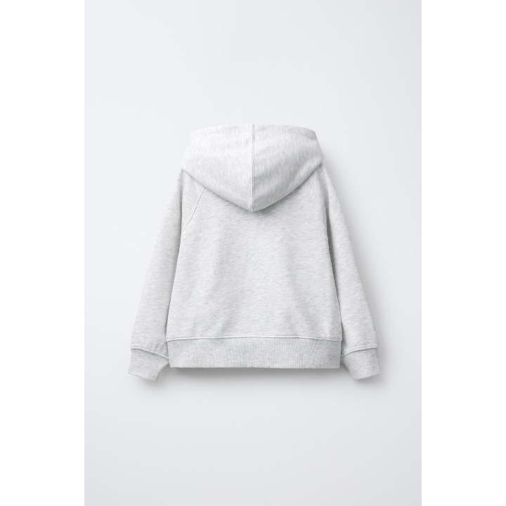 КОМПЛЕКТ ИЗ ТОЛСТОВКИ С КАПЮШОНОМ И БРЮК-ДЖОГГЕРОВ С СЕРДЦЕМ