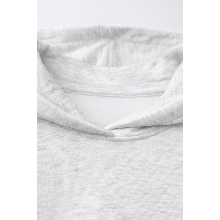 КОМПЛЕКТ ИЗ ТОЛСТОВКИ С КАПЮШОНОМ И БРЮК-ДЖОГГЕРОВ С СЕРДЦЕМ