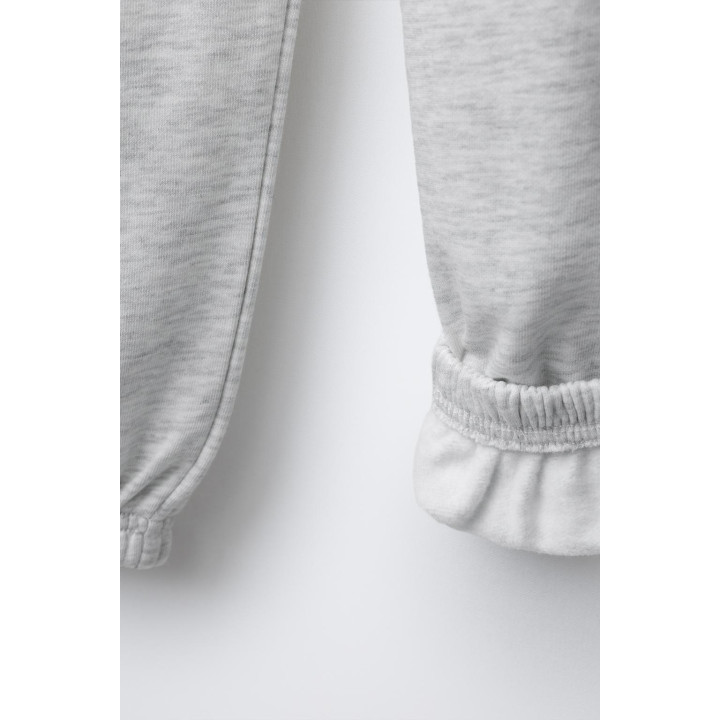 КОМПЛЕКТ ИЗ ТОЛСТОВКИ С КАПЮШОНОМ И БРЮК-ДЖОГГЕРОВ С СЕРДЦЕМ