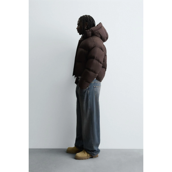 Куртка укороченного покроя с утеплителем