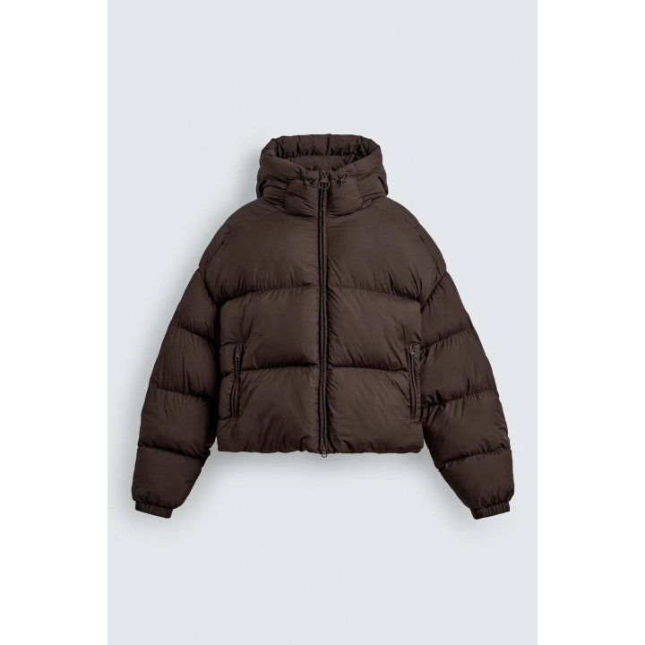 Куртка укороченного покроя с утеплителем