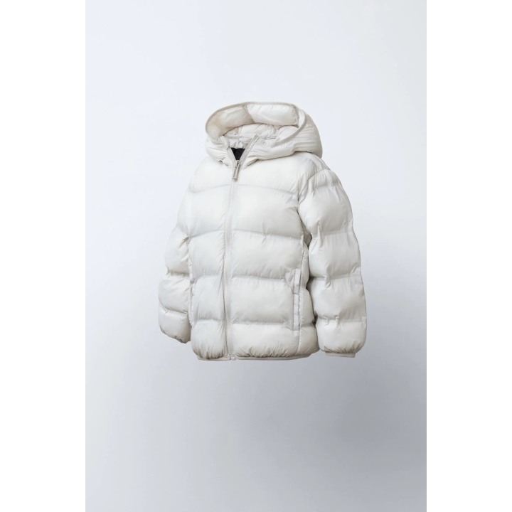 УЛЬТРАЛЕГКАЯ СТЕГАНАЯ КУРТКА С КАПЮШОНОМ