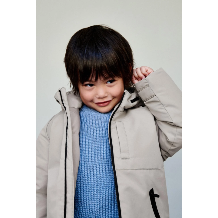 Легкая парка с водоотталкивающей пропиткой