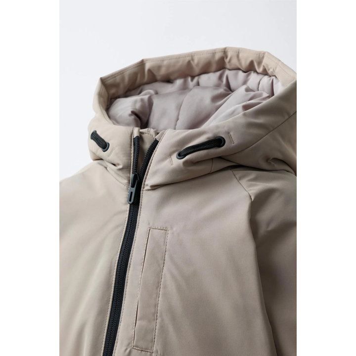 Легкая парка с водоотталкивающей пропиткой