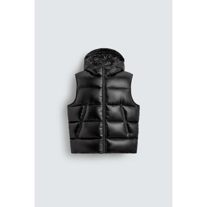 ЖИЛЕТ С НАПОЛНИТЕЛЕМ ИЗ 100% ПЕРА