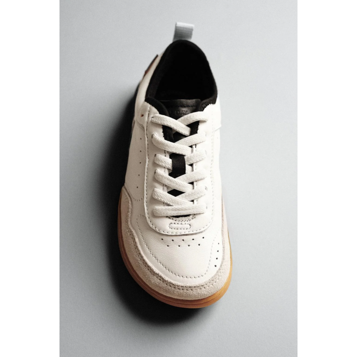 Кожаные босоножки-тренажеры