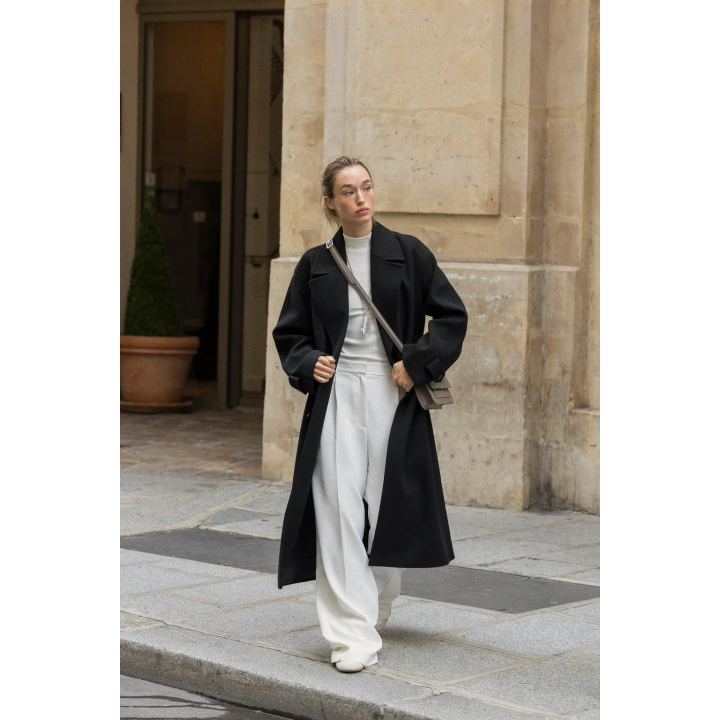 Водолазка из ребристого трикотажа