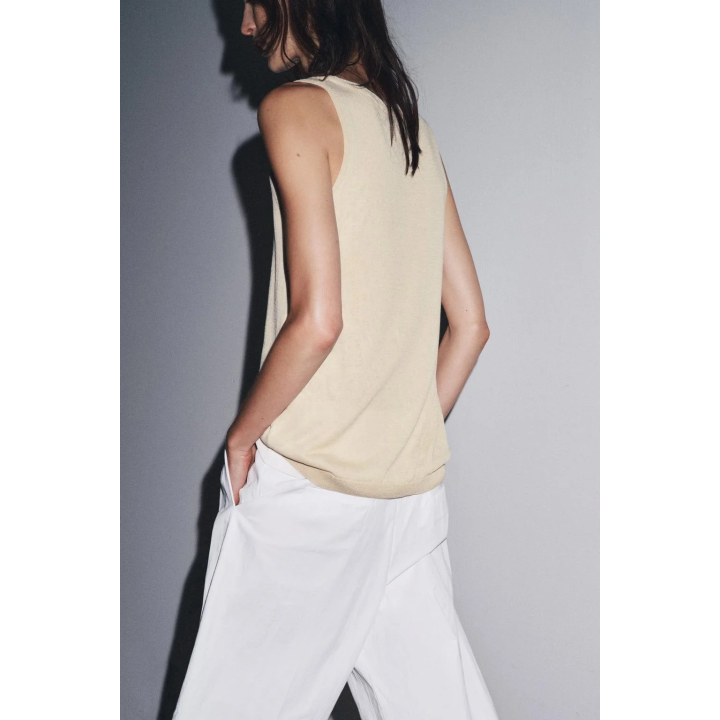 ДВУХСЛОЙНЫЙ ТРИКОТАЖНЫЙ ТОП