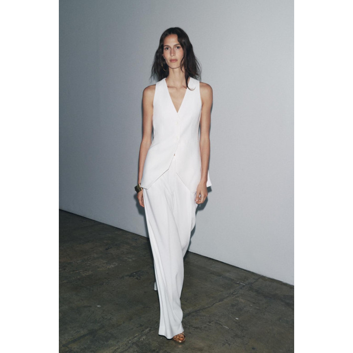 ШИРОКИЕ БРЮКИ С ЗАЩИПАМИ — ZW COLLECTION