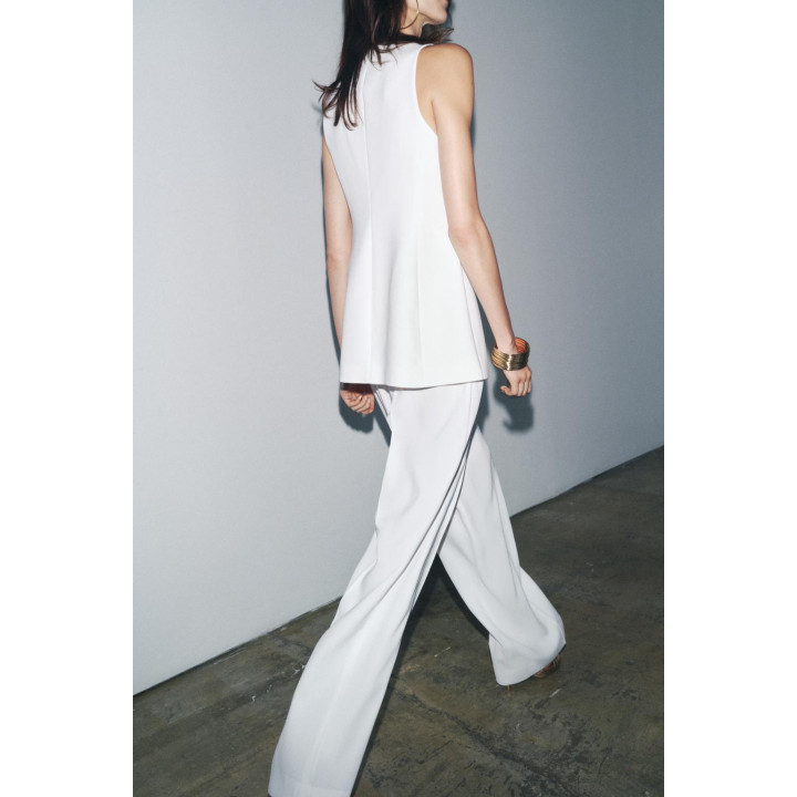 ШИРОКИЕ БРЮКИ С ЗАЩИПАМИ — ZW COLLECTION