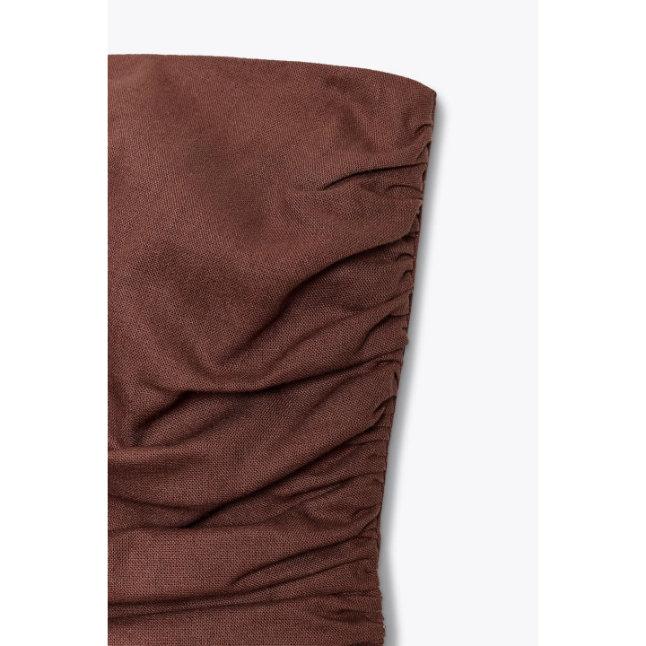 КОРОТКИЙ ЛЬНЯНОЙ КОМБИНЕЗОН