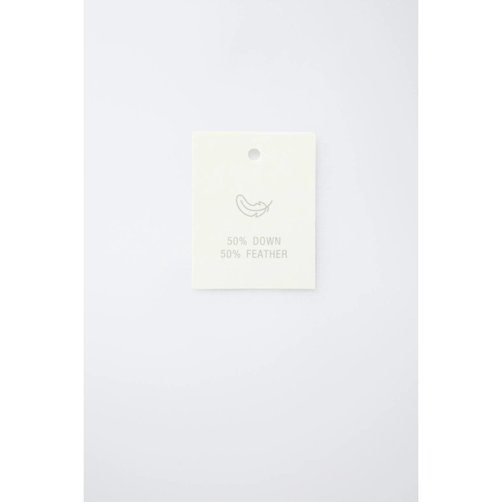 ПУХОВИК 50% ПЕРО И 50% ПУХ WATER REPELLENT ЭТИКЕТКА