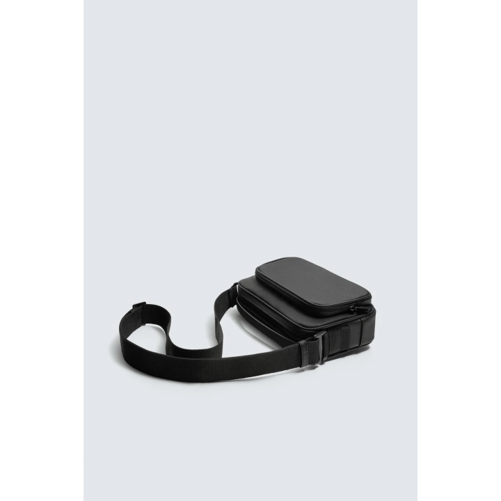 СУМКА С ПЛЕЧЕВЫМ РЕМНЕМ И ТЕКСТУРОЙ