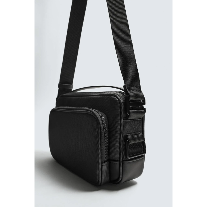 СУМКА С ПЛЕЧЕВЫМ РЕМНЕМ И ТЕКСТУРОЙ