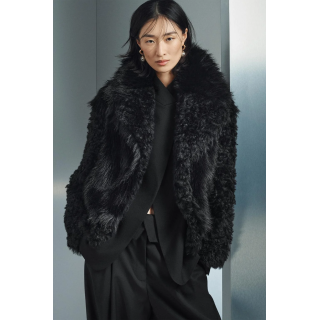 КОРОТКОЕ ПАЛЬТО ИЗ ИСКУССТВЕННОГО МЕХА — ZW COLLECTION