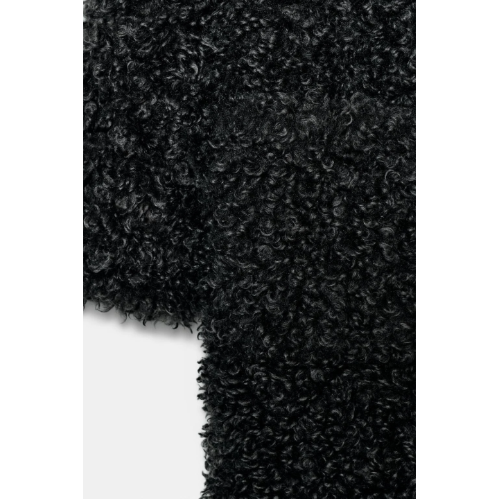 ДЛИННОЕ ПАЛЬТО ИЗ ИСКУССТВЕННОЙ ОВЧИНЫ — ZW COLLECTION