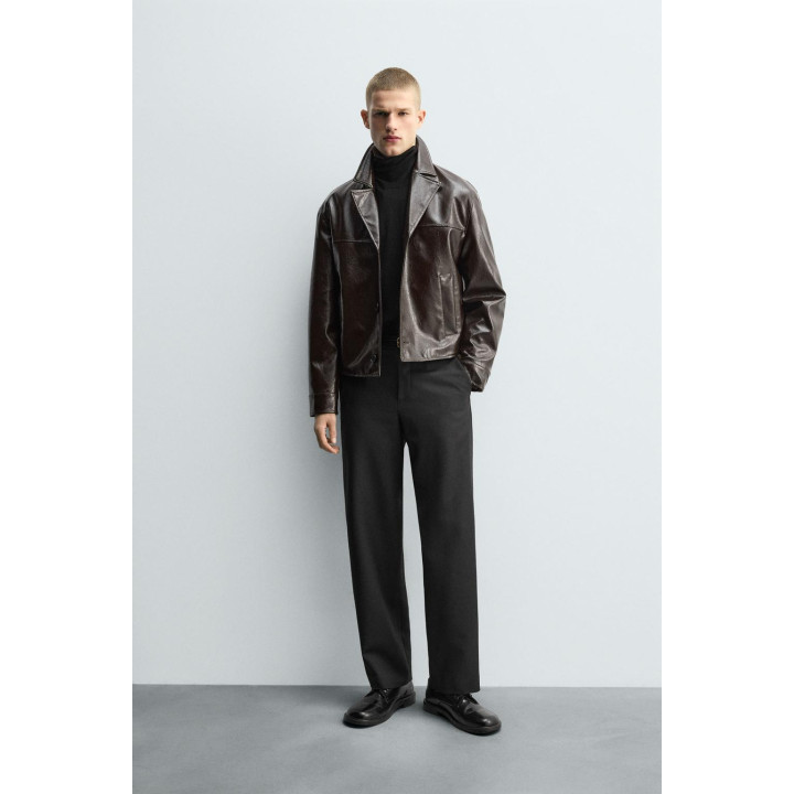 КУРТКА ИЗ ИСКУССТВЕННОЙ КОЖИ