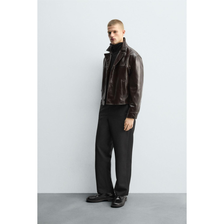 КУРТКА ИЗ ИСКУССТВЕННОЙ КОЖИ