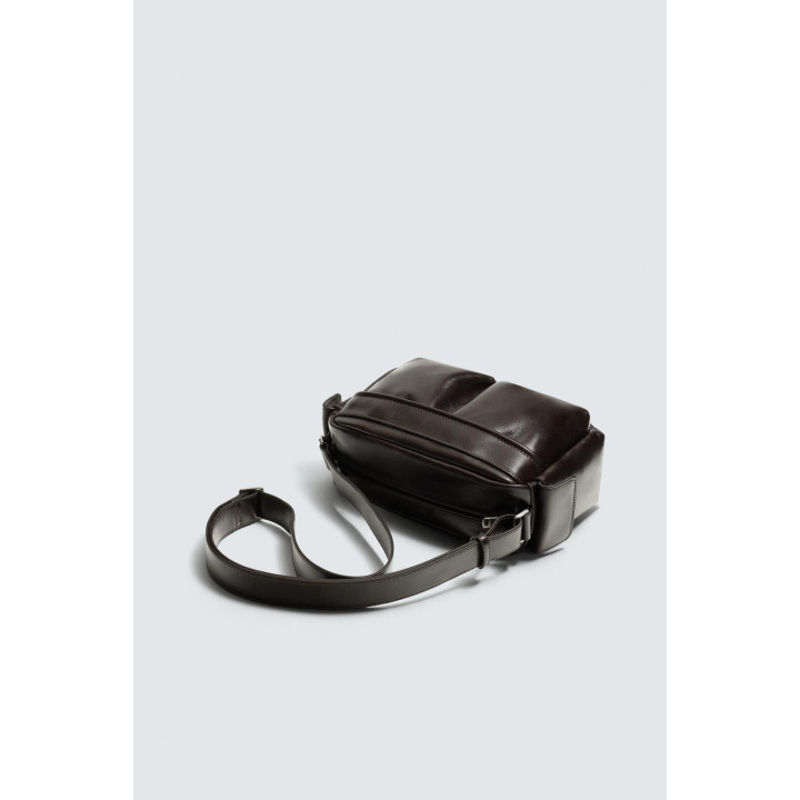 КОЖАНАЯ СУМКА ЧЕРЕЗ ПЛЕЧО