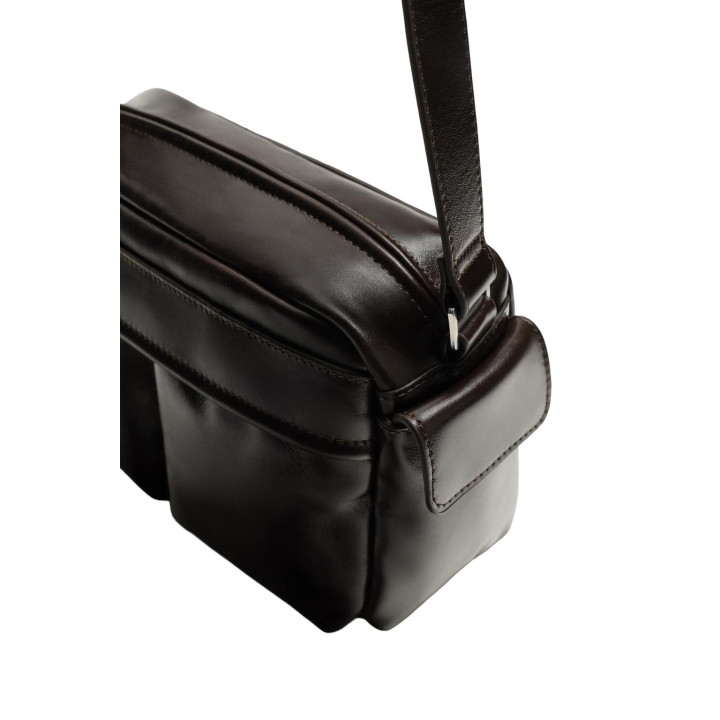 КОЖАНАЯ СУМКА ЧЕРЕЗ ПЛЕЧО