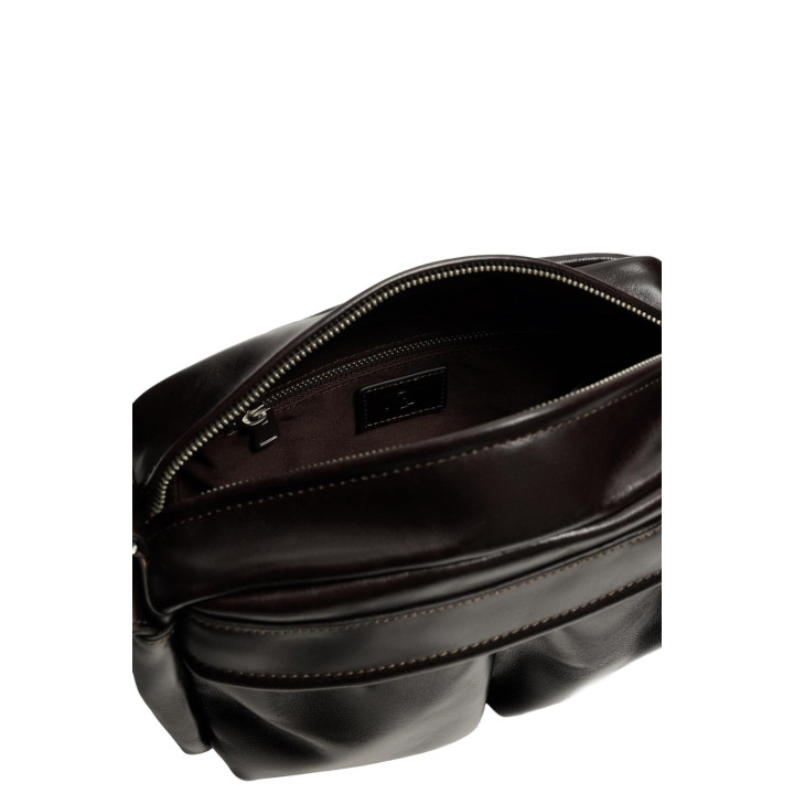 КОЖАНАЯ СУМКА ЧЕРЕЗ ПЛЕЧО