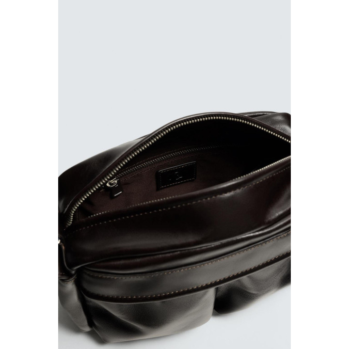 КОЖАНАЯ СУМКА ЧЕРЕЗ ПЛЕЧО