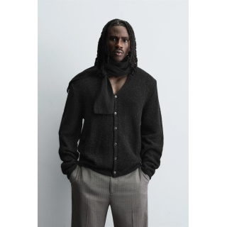 БЛЕСТЯЩИЙ ТЕКСТУРНЫЙ КАРДИГАН