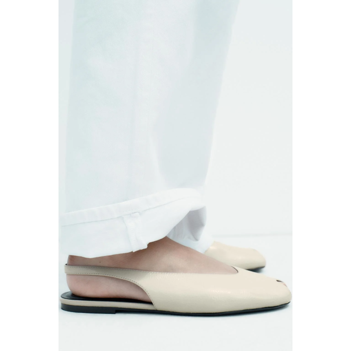 ТУФЛИ-СЛИНГБЭКИ С ОТКРЫТЫМ НОСКОМ