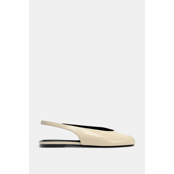 ТУФЛИ-СЛИНГБЭКИ С ОТКРЫТЫМ НОСКОМ