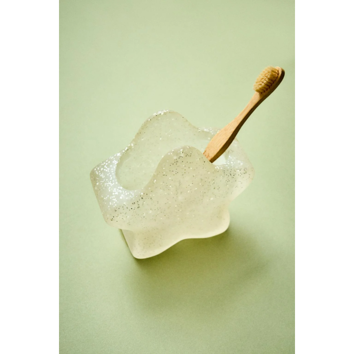 CHILDREN’S GLITTER STAR TOOTHBRUSH HOLDER