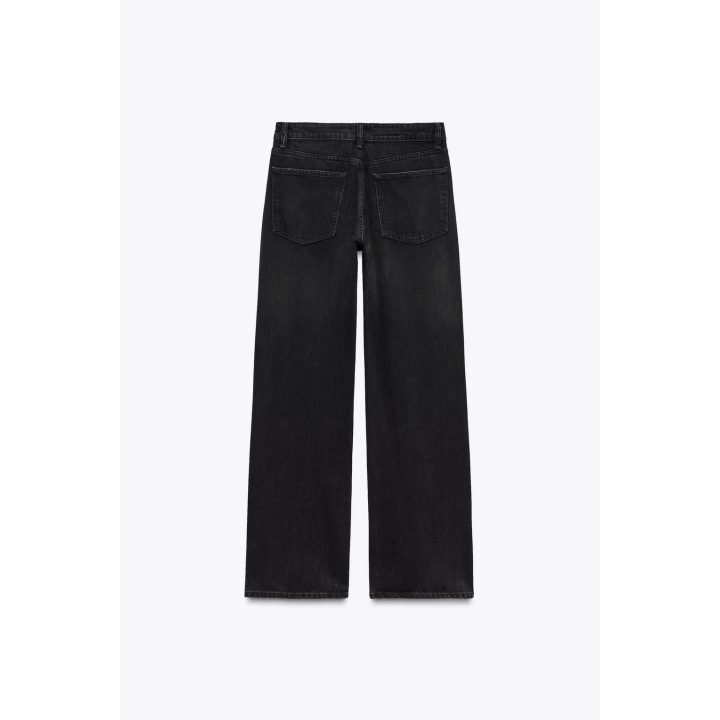 ДЖИНСЫ TRF WIDE LEG FULL LENGTH СО СРЕДНЕЙ ПОСАДКОЙ