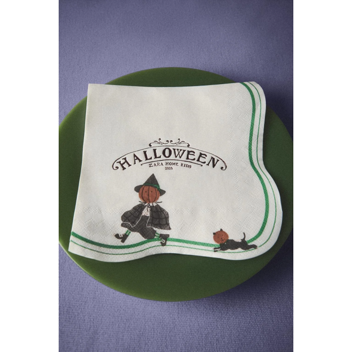 PACK OF CHILDREN'S HALLOWEEN PAPER NAPKINS (PACK OF 20)