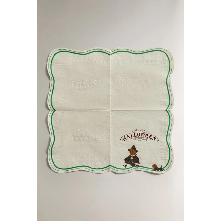 PACK OF CHILDREN'S HALLOWEEN PAPER NAPKINS (PACK OF 20)